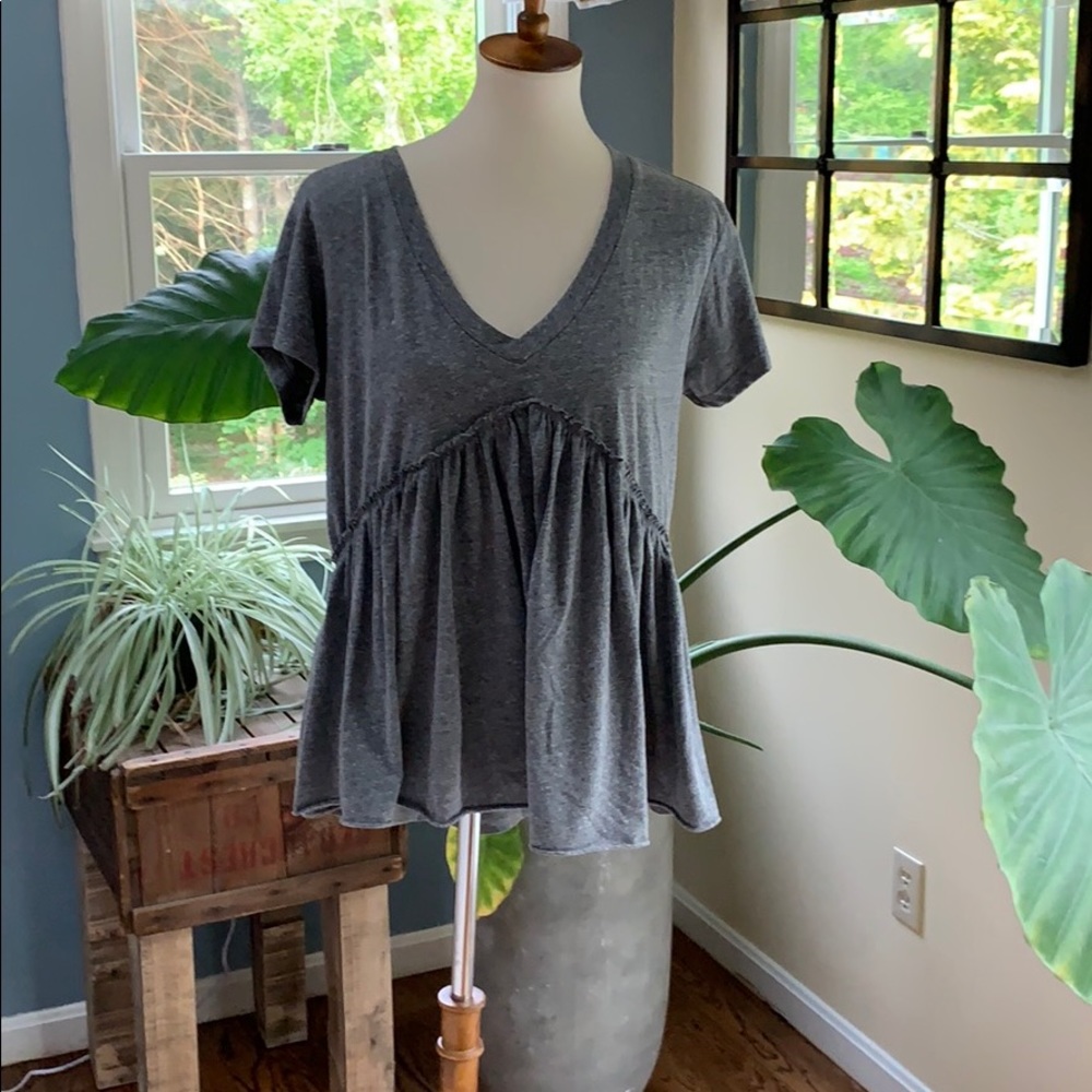 T.La V neck T-shirt from Anthropologie-size M